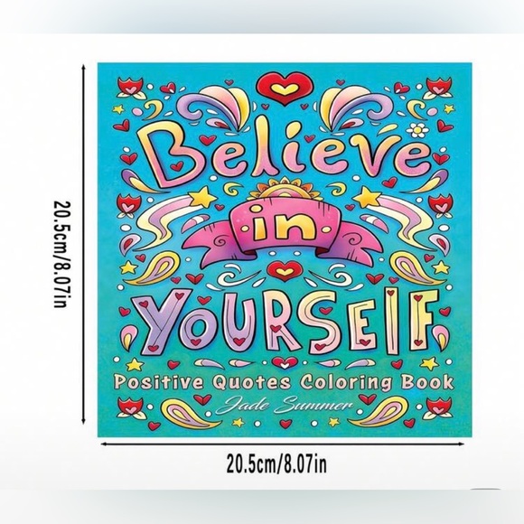 Believe in Yourself Coloring Book - Picture 4 of 6